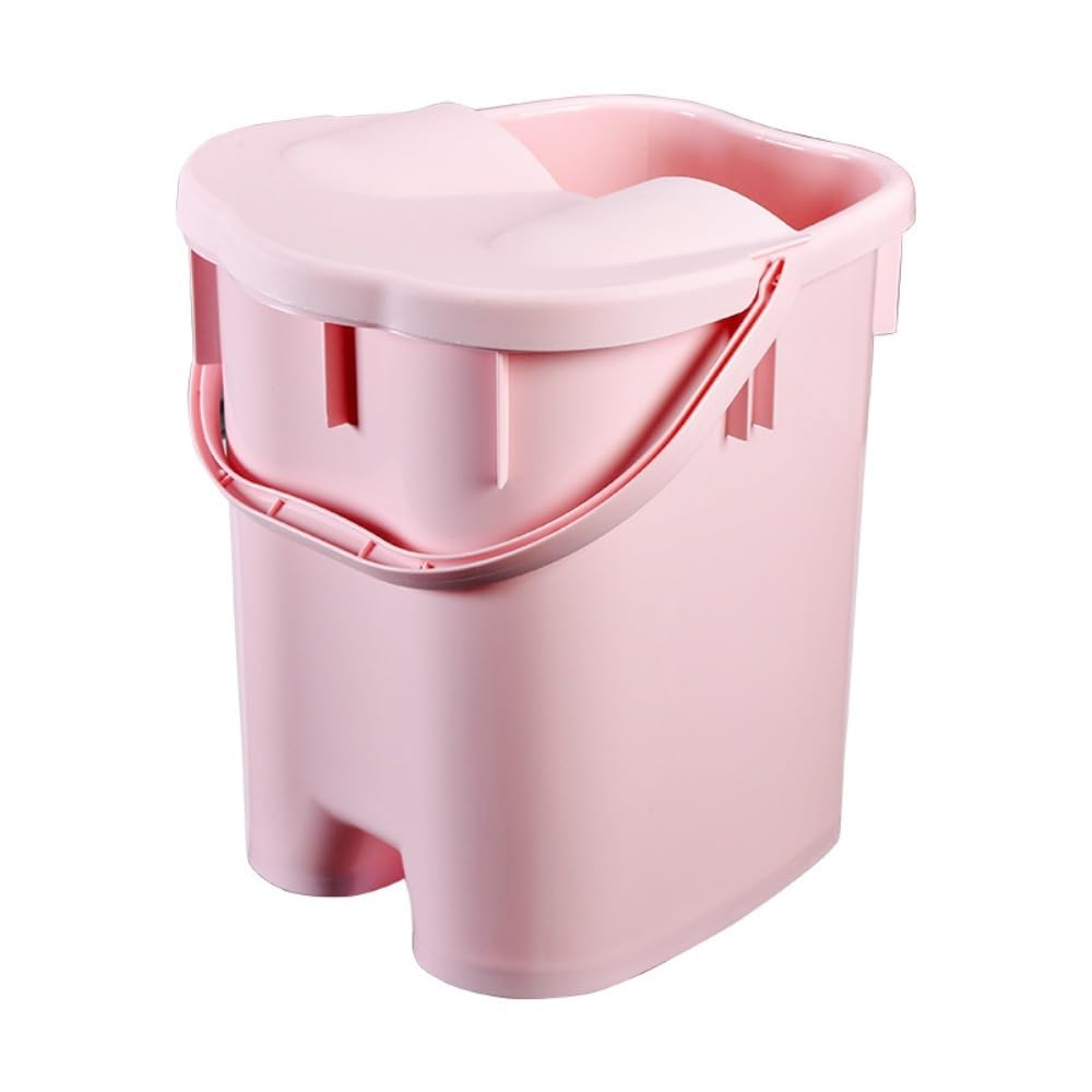 足湯 深型 足湯トバス 足湯器 足洗いバケツ スチーム 泡脚桶 足浴鉢 浴槽 マッサージ 足湯 保温 バレル..