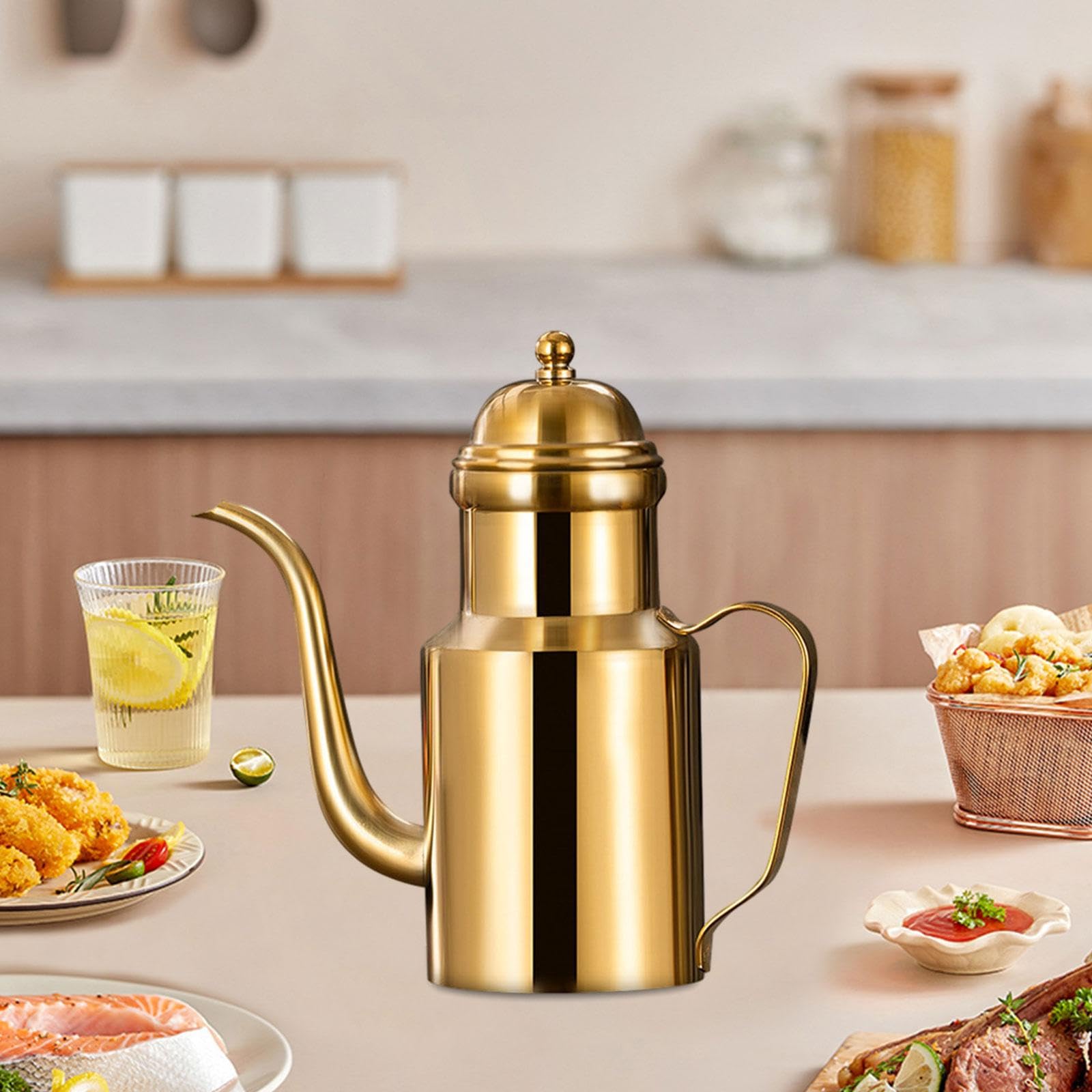 オイルボトル 耐久性高い ステンレス構造 持ち手付き オリーブオイル容器 漏れ防止 詰め替え式 ビネガ..