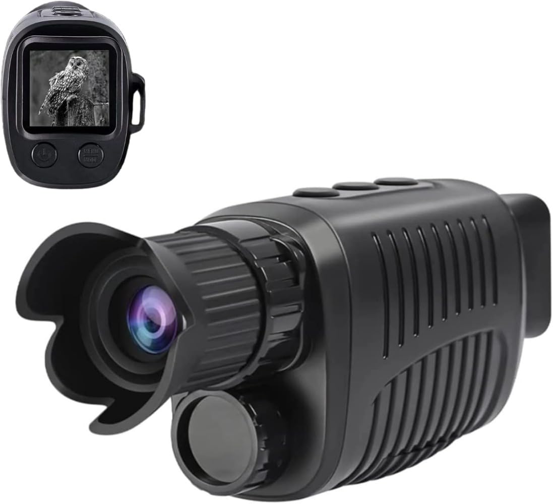 暗視スコープ 暗視鏡 デジタルナイトビジョン -充電式 デジタル暗視ゴーグル 1080 赤外線単眼鏡 単眼鏡..