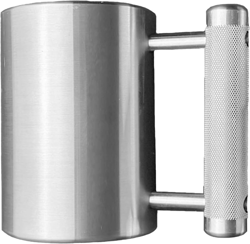 ステンレス鋼ダンベル型水筒 筋トレ用ウォーターカップ 太りすぎデザイン フィットネス愛好家向け 腕力トレーニング対応 スポーツ用ウォーターコンテナ (ステンレスカップ 6、水100)