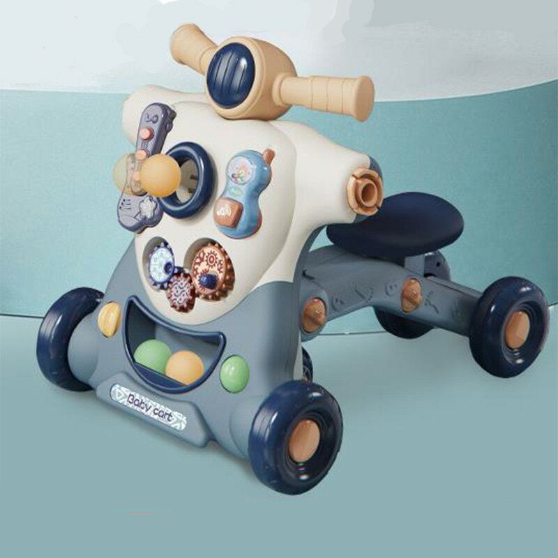 【5時間タイムセール!】手押し車 赤ちゃん 手押し ウォーカー スクーター 3in1 3つの形 歩行訓練 歩くことを学ぶ おもちゃ こども 知育 勉強 3in1...