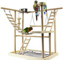 鳥の巣 鳥遊び場 ケージ スタンド はしご 秋千 食器 水器 ラダー ベル アクリル 噛む玩具 支え 棚 組み合わせ セット
