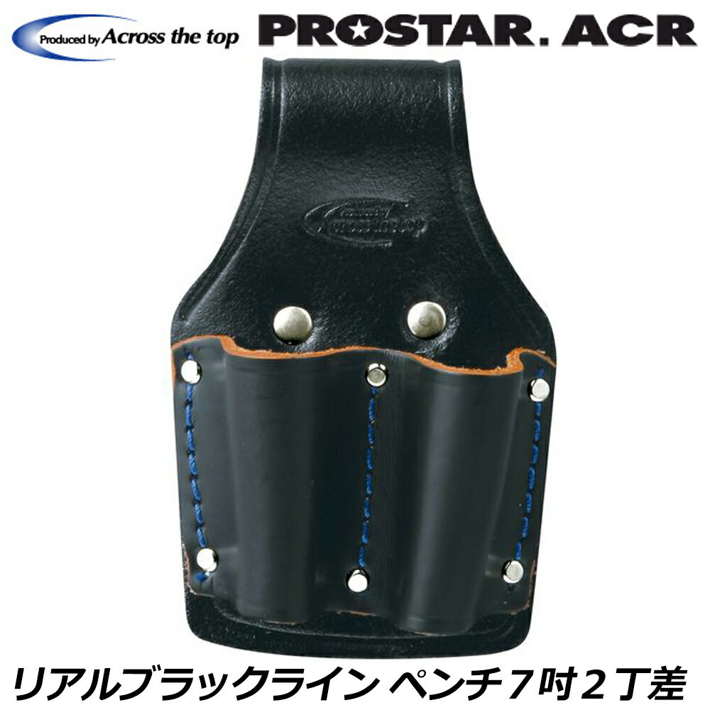 Rakuten - プロスターACR リアルブラックライン 黒革ペンチ7吋2丁差 BL-72 PROSTAR