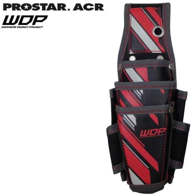 PROSTAR ACR 軽量ポリエステル製 ツールケース7丁差し NEW POLY 工具差し ツールケース レッド 赤 工具..