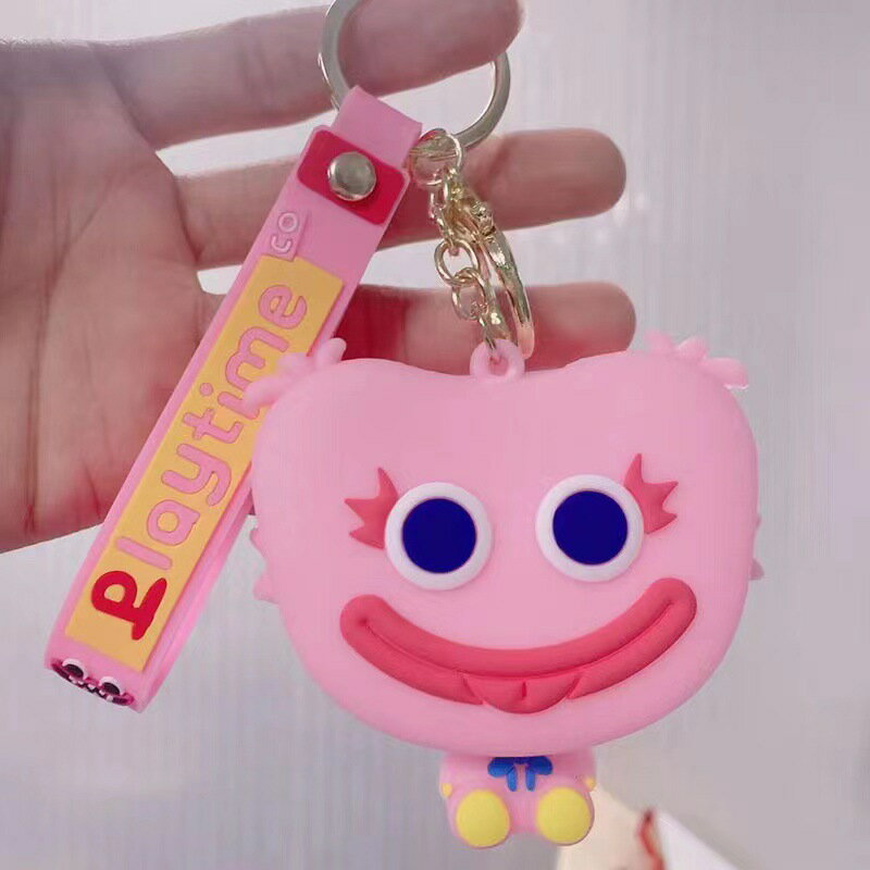 【クーポン利用で→50円OFF】小銭入れ Poppy Playtime ハギーワギーポップイットプッシュバブルフィジェット キーホルダー おもちゃ ポピープレイタイム ストレス解消 スクイーズ 3