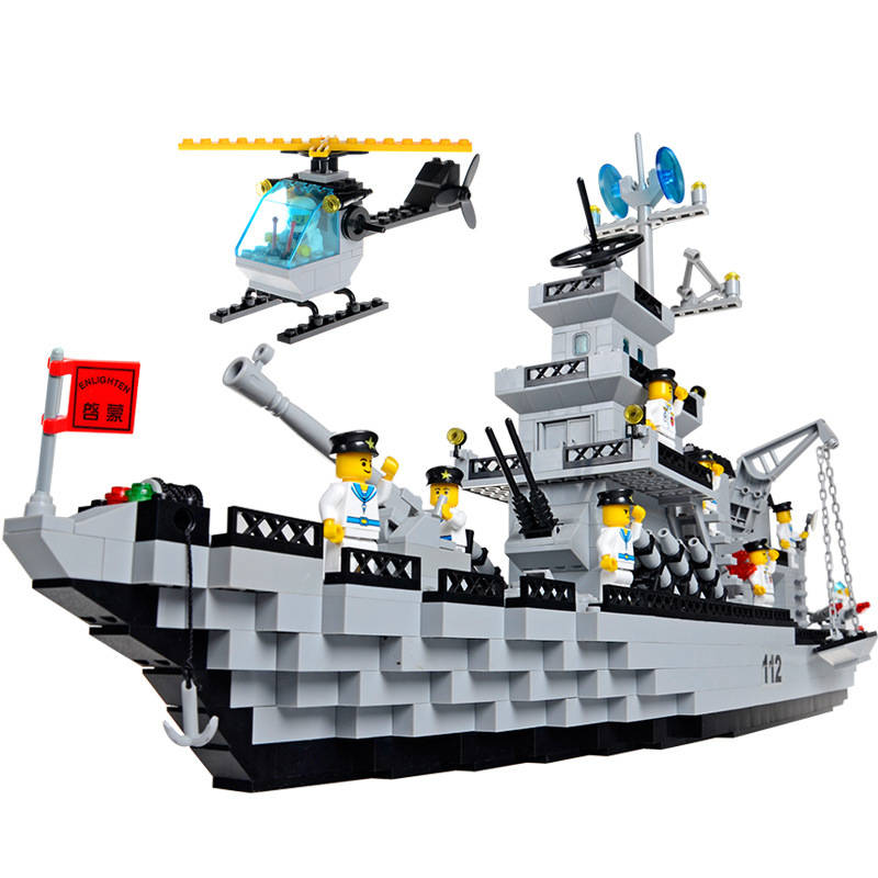 【クーポン利用で→200円OFF】910PCS 70センチの軍艦 子供の日プレゼント LEGO互換 誕生日プレゼント 小さな積み木 知育玩具 レゴ 互換 互換性 LEGO おもちゃ レゴ互換 キッズ 子ども 子供 男の子 女の子 大人 クリスマス クリスマスプレゼント 3