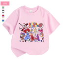 【クーポン利用で→50円OFF】The Amazing Circus 039 s Digital デジタルサーカス T-shirt 子供 大人 春 夏 トップス 半袖 子供服 キッズ 誕生日用品 家族服ー 感謝祭の日 子供へのギフト スマスギフト ハロウィンクリ 120 110 140 130