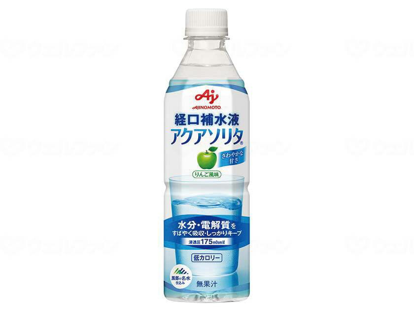 【メーカー名】味の素製薬【JANコード】4901001265312【メーカーコメント】水分・電解質をおいしく上手に補給できる、経口補水製品です。【表示成分】原材料：砂糖、ぶどう糖、食塩/クエン酸Na、塩化K、クエン酸、リン酸K、塩化Ca、塩化Mg、香料、甘味料（アスパルテーム・L-フェニルアラニン化合物、アセスルファムK）【用法】賞味期間：製造日より12ヵ月（常温）【規格】【規格詳細】○栄養成分(100mlあたり)：エネルギー 7kcal、たんぱく質 0g、脂質 0g、炭水化物 1.8g、ナトリウム 80mg、食塩相当量 0.2g、塩素 117mg、カリウム 78mg、カルシウム 10mg、マグネシウム 3.6mg、リン 15mg【生産国】日本【ポイント】こだわりの美味しさで水分・電解質を効率補給！【備考】【選定理由】【注意事項】