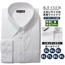 大きいサイズ メンズ オールシーズン対応 綿100% 形態安定 レギュラーカラー 長袖 ワイシャツ カッターシャツ LL 3L 4L 5L 6L 7L 8L 9...