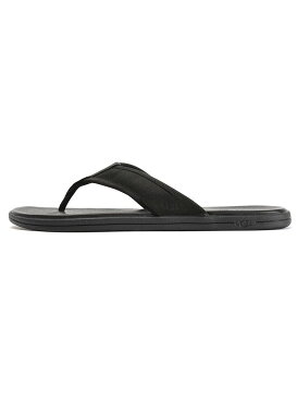 UGG Australia (アグ オーストラリア) レザー ロゴ ビーチサンダル SEASIDE FLIP LEATHER ブランド メンズ 男性 シューズ 靴 サンダル ビーチサンダル レザー 革 レジャー 夏 スポーツサンダル UGG1102690