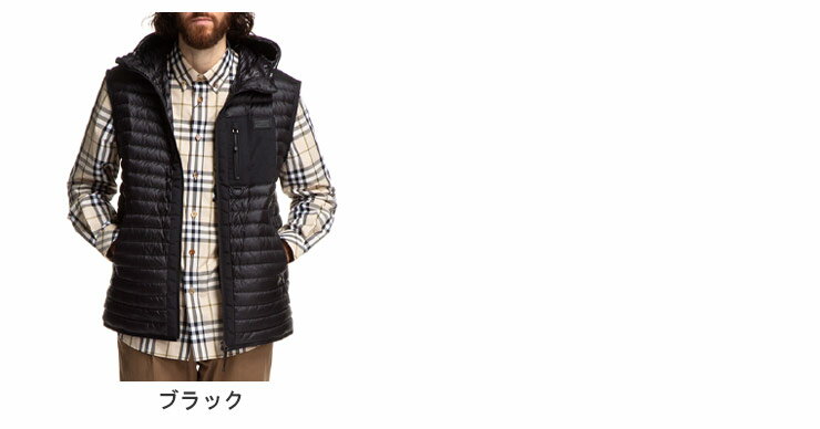 BURBERRY (バーバリー) ロゴアップリケ フーデッド ダウン パファージレ ブランド メンズ 男性 アウター ベスト ダウンベスト BB8041031