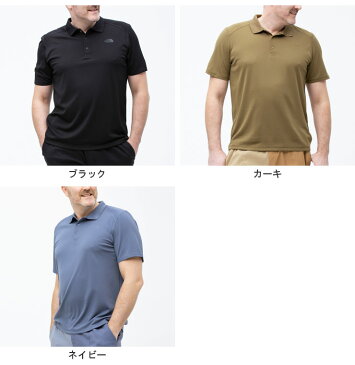 最大2000円offクーポン配布中■半袖 ポロシャツ 大きいサイズ メンズ ロゴプリント ゴルフ HORIZON POLO メッシュ スポーツ ブラック/カーキ/ネイビー 1XL-2XL THE NORTH FACE ザ ノースフェイス