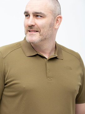 最大2000円offクーポン配布中■半袖 ポロシャツ 大きいサイズ メンズ ロゴプリント ゴルフ HORIZON POLO メッシュ スポーツ ブラック/カーキ/ネイビー 1XL-2XL THE NORTH FACE ザ ノースフェイス