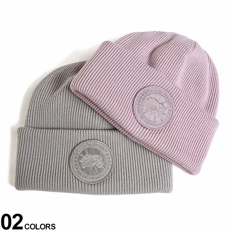 CANADA GOOSE カナダグース ロゴ ニットキャップ ブランド レディース キャップ 帽子 ニット帽 CGL6936M1のサムネイル