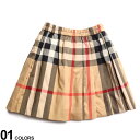 BURBERRY バーバリー チェック プリーツスカート ブランド キッズ 子供服 ボトムス 女子服 スカート チェック BBK8039522