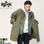 ե 㥱å ALPHA INDUSTRIES եȥ꡼ ե른å ߥ꥿꡼ M-65 COAT TA1627   ȥåץ  㥱å ֥륾  С ӥå륨å