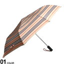 バーバリー 傘（レディース） BURBERRY バーバリー ロゴプリント フォールディングアンブレラ ブランド メンズ 折りたたみ傘 折り畳み 傘 雨具 ギフト BB8035652