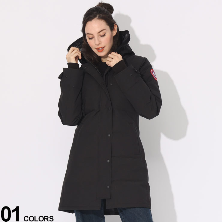 カナダグース ダウン レディース CANADA GOOSE カナダグース フード フルジップ ダウンコート Shelburne Parka ブランド レディース アウター コート ブルゾン ロング ダウン CGL3802W