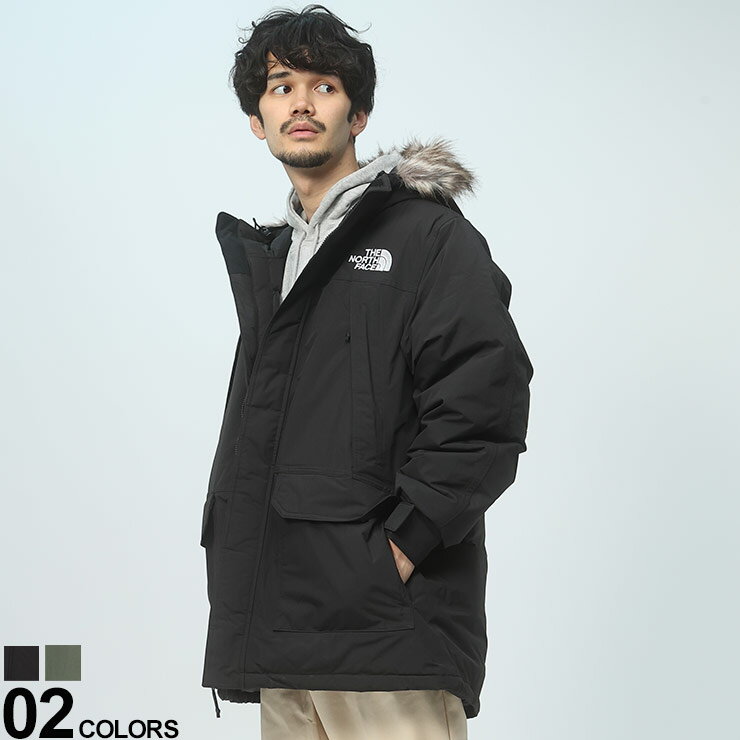 THE NORTH FACE ザ ノースフェイス ファーフード フルジップ ダウンジャケット 600フィル MCMURDO PARKA メンズ 男性 トップス アウター ジャケット ブルゾン ダウン NF0A5GJF