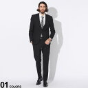 HUGO BOSS ヒューゴボス ストレッチ 無地 シングル スーツ ブランド メンズ 男性 ビジネス フォーマル スーツ HBHG10245120P