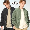 ALPHA INDUSTRIES INC At@C_Xg[Y tWbv ~^[WPbg BONDING MA-1 Y j gbvX AE^[ WPbg u] Wp[ TA1616201