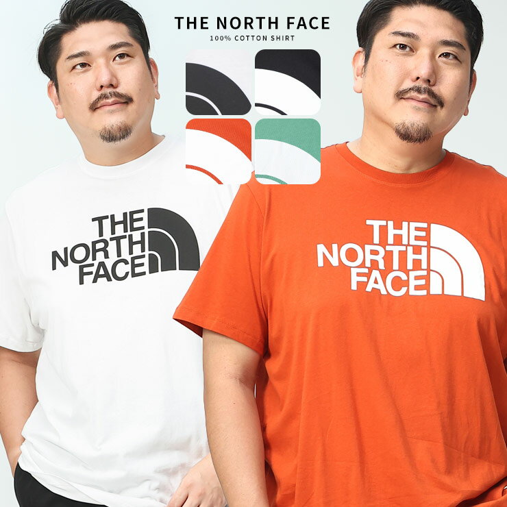 ノースフェイス Tシャツ 大きいサイズ メンズ ロゴプリント クルーネック 半袖 プリント 1XL 2XL 3XL THE NORTH FACE トップス カットソー ロゴTシャツ HALFDOME TEE ハーフドーム NF0A812MD22