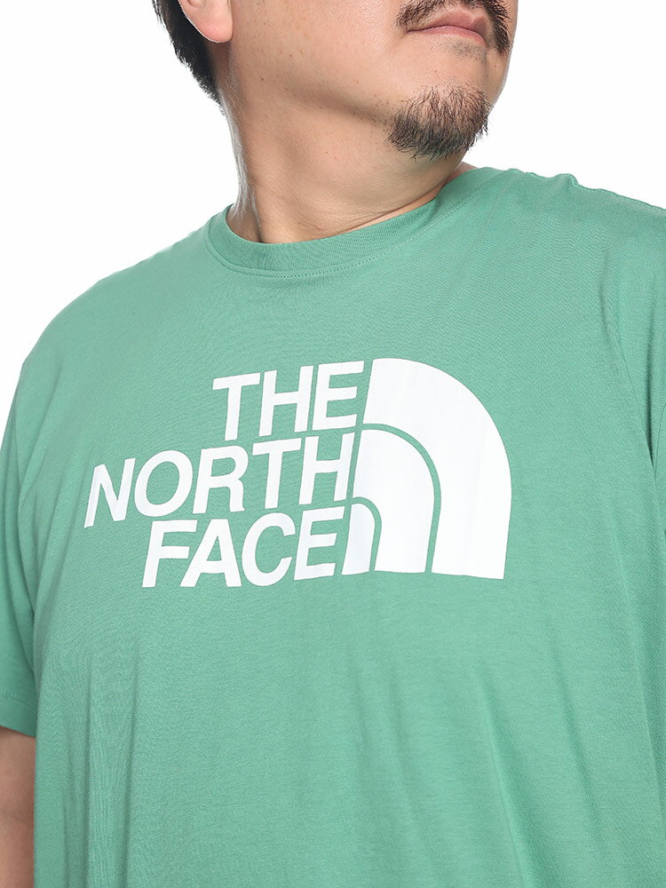 ノースフェイス Tシャツ 大きいサイズ メンズ ロゴプリント クルーネック 半袖 プリント 1XL 2XL 3XL THE NORTH FACE トップス カットソー ロゴTシャツ HALFDOME TEE ハーフドーム NF0A812MD22 3