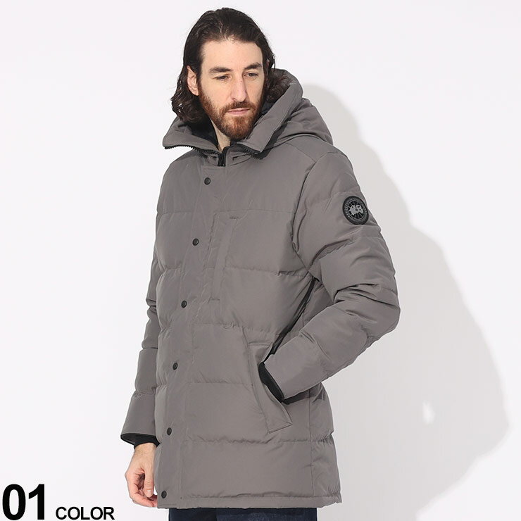 カナダグース ダウンジャケット メンズ CANADA GOOSE (カナダグース) フード フルジップ ダウンジャケット Carson Parkaブランド メンズ 男性 アウター ジャケット ブルゾン ダウン CG2079MB