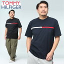  TVc 傫TCY Y 100 tbOhJ S N[lbN TINO Rbg X|[c gbh Xg[g zCg ubN lCr[ 1XL 2XL TOMMY HILFIGER g~[qtBK[