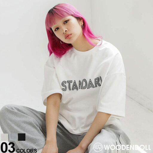 WOODEN DOLL (ウッディンドール) STANDARD ロゴプリント クルーネック 半袖 Tシャツ WD24031 メンズ 男性 トップス シャツ Tシャツ クルー 半袖 プリント WOODEN DOLL (ウッディンドール) STANDARD ロゴプリント クルーネック 半袖 Tシャツ WD24031 メンズ 男性 トップス シャツ Tシャツ クルー 半袖 プリント