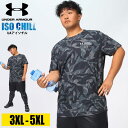 UNDER ARMOUR A_[A[}[ {Ki  TVc FITTED ISO-CHILL Xgb` N[lbN X|[c g[jO 傫TCY Y ubN 3XL 4XL 5XL