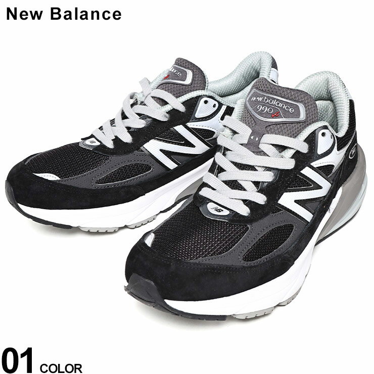 New Balance (j[oX) Made in USA 990 v6 BK6 [Jbg [XAbv Xj[J[ NEWM990BK6 uh Y j V[Y C Xj[J[ [Jbg