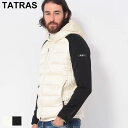 タトラス TATRAS 異素材切替 フロントジップ ダウンパーカー BOSTBOLO TRBOSTBOLO4 ブランド メンズ 男性 アウター ジャケット ダウ...