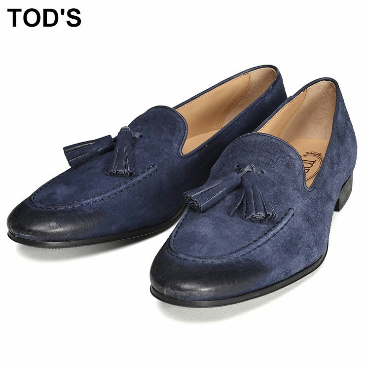 トッズ TOD'S スウェード タッセル ローファー TDXXM06BAD8ZLVU ブランド メンズ 男性 シューズ 靴 ローファー スリッポン レザー