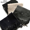 ポロラルフローレン POLO RALPH LAUREN リバーシブル 無地 マフラー RLPC0455F4 ブランド メンズ 男性 マフラー ビジネス フォーマ...