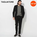 タリアトーレ TAGLIATORE ジャージー シングル ジャケット パンツ セットアップ スーツ TGDAKAR22K30001 ブランド メンズ 男性 スー...