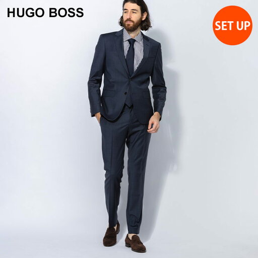 ヒューゴボス HUGO BOSS ストレッチ ウール混 シングル2ツ釦 ノータック スーツ HBHG10267755P ブランド メンズ 男性 ビジネス フォーマル スーツ ヒューゴボス HUGO BOSS ストレッチ ウール混 シングル2ツ釦 ノータック スーツ HBHG10267755P ブランド メンズ 男性 ビジネス フォーマル スーツ