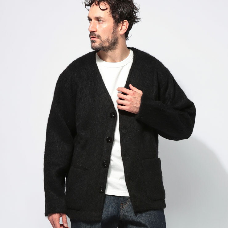 アワーレガシー OUR LEGACY ウール×アルパカ混 ポケット付き オーバーサイズ カーディガン OLM4206CBM ブランド メンズ 男性 トップス カ...