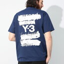 ワイスリー Y-3 U グラフィック バックロゴ クルーネック 半袖 Tシャツ U GFX Y3JM7816 ブランド メンズ 男性 トップス Tシャツ ティー...