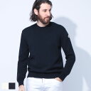 モンクレール MONCLER 袖ワッペン クルーネック ニット MC9C00007M1367 ブランド メンズ 男性 トップス ニット セーター プルオーバー