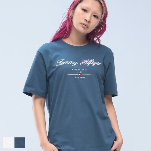 TOMMY HILFIGER (トミーヒルフィガー) スクリプトロゴ レギュラーフィット クルーネック 半袖 Tシャツ MW0MW33691 メンズ 男性 トップス Tシャツ 半袖 Tee シンプル スポーツ インナー TOMMY HILFIGER (トミーヒルフィガー) スクリプトロゴ レギュラーフィット クルーネック 半袖 Tシャツ MW0MW33691 メンズ 男性 トップス Tシャツ 半袖 Tee シンプル スポーツ インナー