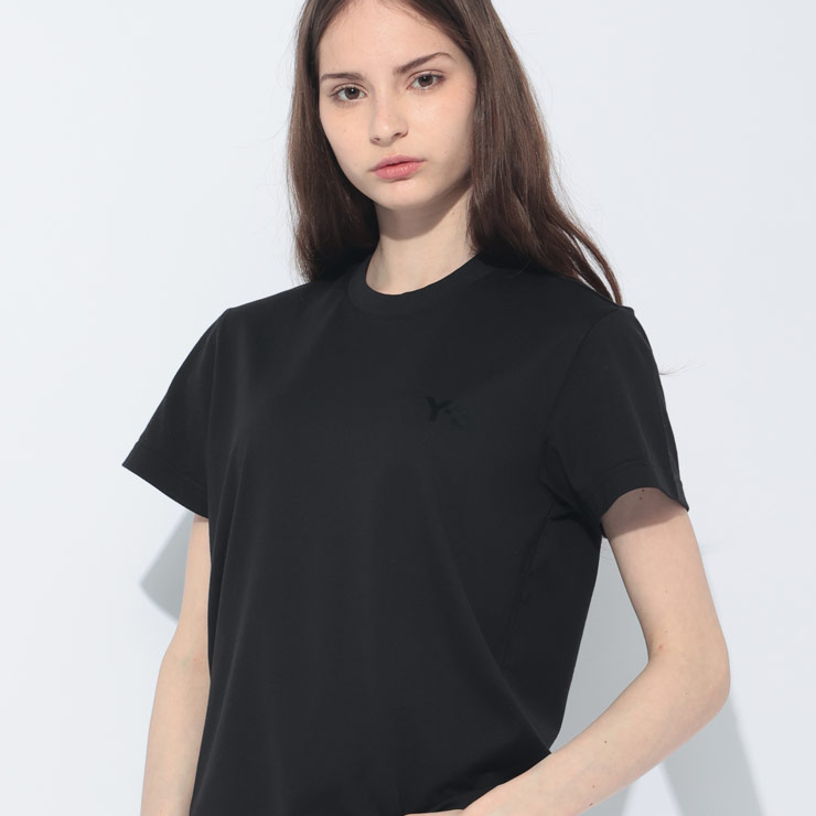 【エントリーでポイント10倍】ワイスリー Y-3 ワンポイントロゴ プリント 半袖 Tシャツ REGULAR Y3LIW0069 ブランド レディース 半袖 Tシャツ レギュラー ストレッチ