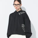 エムエムシックス メゾン マルジェラ MM6 Maison Margiela ロゴプリント ショート丈 パーカー MM6GU0241M25012 ブランド レデ...