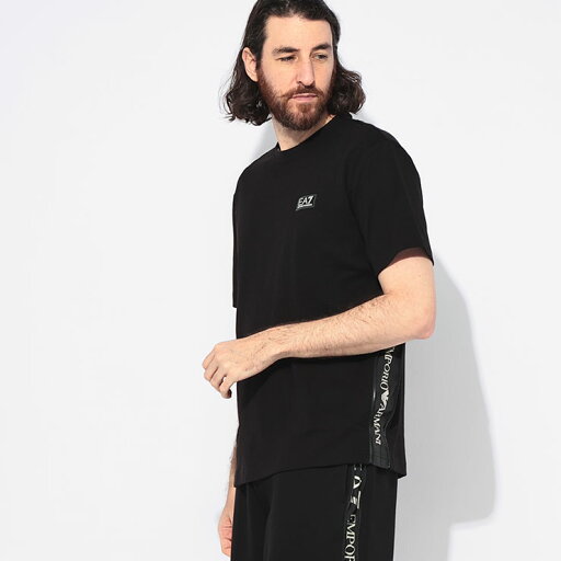エンポリオアルマーニ EMPORIO ARMANI サイドジップ ロゴプリント クルーネック 半袖 Tシャツ EA77M516AF14616 ブランド メンズ 男性 トップス Tシャツ コットン プリント 春 夏 エンポリオアルマーニ EMPORIO ARMANI サイドジップ ロゴプリント クルーネック 半袖 Tシャツ EA77M516AF14616 ブランド メンズ 男性 トップス Tシャツ コットン プリント 春 夏