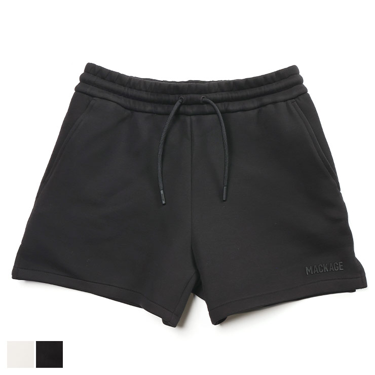 MACKAGE (マッカージュ) ダブルフェイス コットンジャージ Summer ショートパンツ MKGLSUMMERR5 ブランド レディース ボトムス ショートパンツ ショーツ シンプル 春 夏