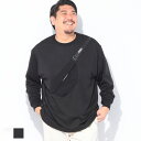 【クーポン利用で300円引き】クルーネック トレーナー 3L 4L 5L 6L 7L 相当 大きいサイズ メンズ フェイクバッグ トップス トレーナー プルオー...