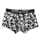 エンポリオアルマーニ EMPORIO ARMANI レタリングプリント 前閉じ ボクサーパンツ EAUEM232AF10794 ブランド メンズ 男性 下着 ボ...