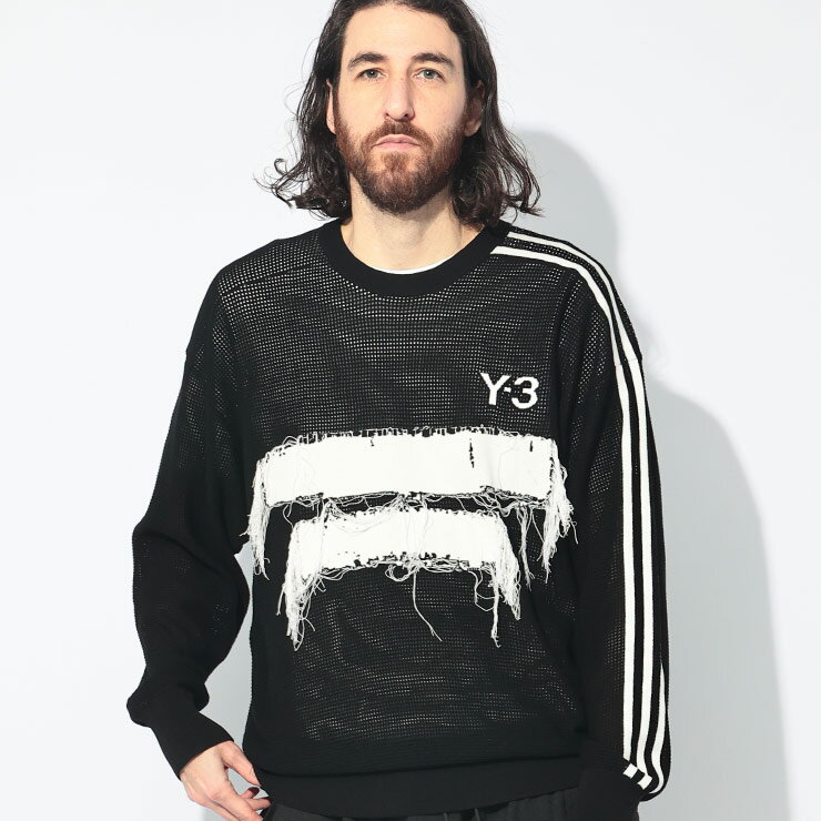 楽天市場】Y-3 ワイスリー(カラーブラック)(ニット・セーター 楽天市場】Y-3 ワイスリー(カラーブラック)(ニット・セーター