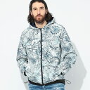 ジャスト カヴァリ Just cavalli リバーシブル 無地&総柄 フルジップ ジャケット JC78OAS406 ブランド メンズ 男性 アウター ジャケッ...