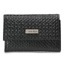カルバンクライン Calvin Klein 総柄 キーケース MICRO EMBOSS CK31CK170001 ブランド メンズ 男性 財布 ウォレット キーケース レザー ギフト プレゼント